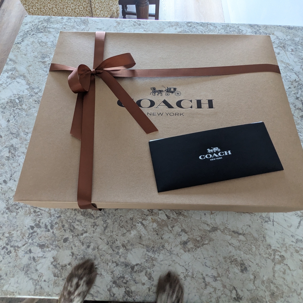 Coach Brooklyn 39 in Olive Green Suede